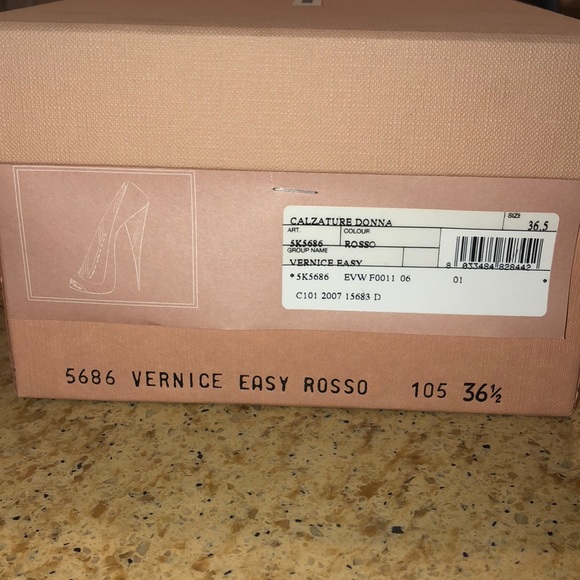 Miu Miu Red High Heels - Picture 4 of 5